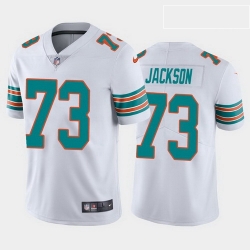 men austin jackson miami dolphins white alternate vapor limited jersey 