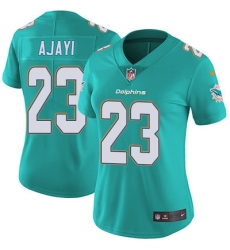 Nike Dolphins #23 Jay Ajayi Aqua Green Team Color Womens Stitched NFL Vapor Untouchable Limited Jersey