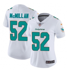 Nike Dolphins #52 Raekwon McMillan White Womens Stitched NFL Vapor Untouchable Limited Jersey