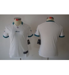 Women Nike Miami Dolphins Blank White Color[Women Limited Jerseys]