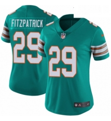 Womens Nike Miami Dolphins 29 Minkah Fitzpatrick Aqua Green Alternate Vapor Untouchable Elite Player NFL Jersey