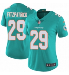 Womens Nike Miami Dolphins 29 Minkah Fitzpatrick Aqua Green Team Color Vapor Untouchable Limited Player NFL Jersey
