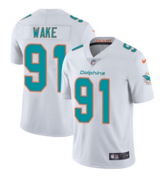 Nike Dolphins #91 Cameron Wake White Youth Stitched NFL Vapor Untouchable Limited Jersey