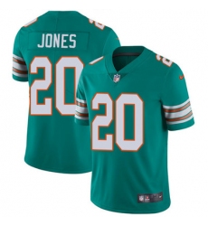 Youth Nike Dolphins #20 Reshad Jones Aqua Green Alternate Stitched NFL Vapor Untouchable Limited Jersey