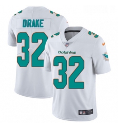 Youth Nike Miami Dolphins 32 Kenyan Drake Elite White NFL Jersey