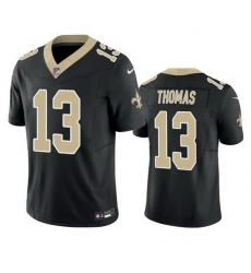 Men New Orleans Saints 13 Michael Thomas Black 2023 F.U.S.E. Vapor Untouchable Limited Stitched Jersey