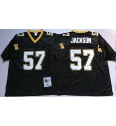 Mitchell And Ness Saints #57 JACKSON Throwback Stitched NFL Jerseys