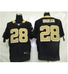 Nike New Orleans Saints 28 Mark Ingram black Elite NFL Jersey