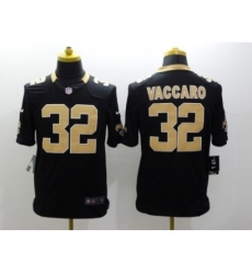 Nike New Orleans Saints 32 Kenny Vaccaro Black Limited Jerseys