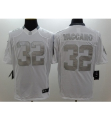 Nike New Orleans Saints 32 Kenny Vaccaro White Game Platinum NFL Jersey