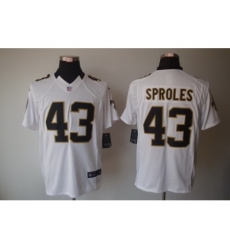 Nike New Orleans Saints 43 Darren Sproles White LIMITED NFL Jersey