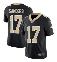 Nike Saints 17 Emmanuel Sanders Black Team Color Men Stitched NFL Vapor Untouchable Limited Jersey