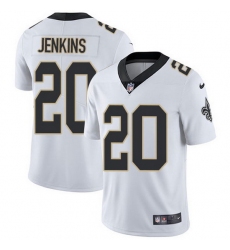 Nike Saints 20 Janoris Jenkins White Men Stitched NFL Vapor Untouchable Limited Jersey
