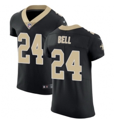 Nike Saints #24 Vonn Bell Black Team Color Mens Stitched NFL Vapor Untouchable Elite Jersey