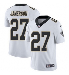 Nike Saints #27 Natrell Jamerson White Mens Stitched NFL Vapor Untouchable Limited Jersey