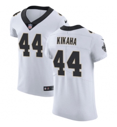 Nike Saints #44 Hau oli Kikaha White Mens Stitched NFL Vapor Untouchable Elite Jersey