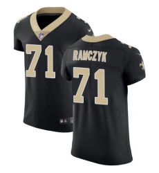 Nike Saints #71 Ryan Ramczyk Black Team Color Mens Stitched NFL Vapor Untouchable Elite Jersey