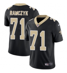 Nike Saints #71 Ryan Ramczyk Black Team Color Mens Stitched NFL Vapor Untouchable Limited Jersey