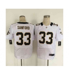 nike nfl jerseys new orleans saints 33 sanford white[Elite][sanford]