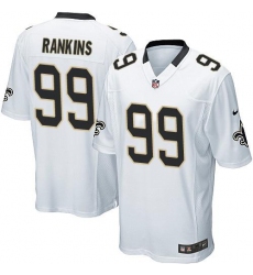 Nike Saints #99 Sheldon Rankins White Youth Stitched NFL Elite Jersey