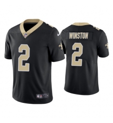 Youth New Orleans Saints 2 Jameis Winston Black Vapor Untouchable Limited Stitched Jersey 