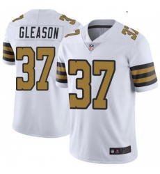 Youth New Orleans Saints 37 Steve Gleason Colour Rush Limited Jersey