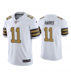 Youth Nike New Orleans Saints rush Limited Deonte Harris #11 white jersey