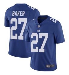 Giants 27 Deandre Baker Royal Blue Team Color Men Stitched Football Vapor Untouchable Limited Jersey