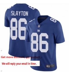 Giants 86 Darius Slayton Royal Blue Team Color Men Stitched Football Vapor Untouchable Limited Jersey