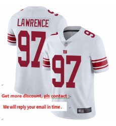 Giants 97 Dexter Lawrence White Men Stitched Football Vapor Untouchable Limited Jersey