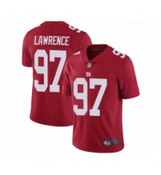 Men New York Giants #97 Dexter Lawrence Red Alternate Vapor Untouchable Limited Player Football Jersey