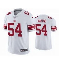 Men Nike New York Giants 54 Blake Martinez White Vapor Untouchable Limited Jersey