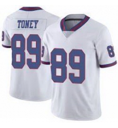 Men Nike New York Giants 89 Kadarius Toney Rush Stitched NFL Jersey