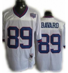 New York Giants 89 Mark Bavaro Throwback Jerseys white