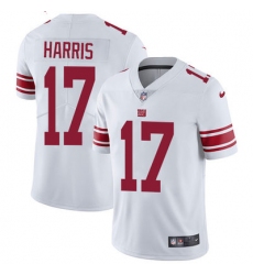 Nike Giants #17 Dwayne Harris White Mens Stitched NFL Vapor Untouchable Limited Jersey