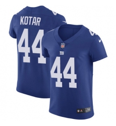 Nike Giants #44 Doug Kotar Royal Blue Team Color Mens Stitched NFL Vapor Untouchable Elite Jersey