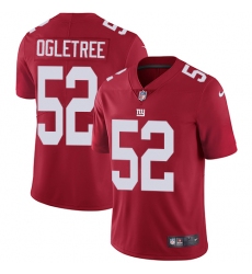 Nike Giants #52 Alec Ogletree Red Alternate Mens Stitched NFL Vapor Untouchable Limited Jersey