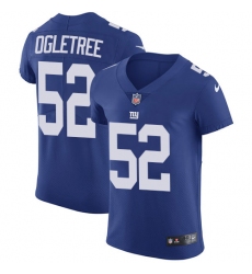 Nike Giants #52 Alec Ogletree Royal Blue Team Color Mens Stitched NFL Vapor Untouchable Elite Jersey