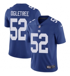 Nike Giants #52 Alec Ogletree Royal Blue Team Color Mens Stitched NFL Vapor Untouchable Limited Jersey