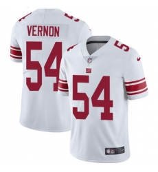 Nike Giants #54 Olivier Vernon White Mens Stitched NFL Vapor Untouchable Limited Jersey