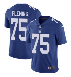 Nike Giants 75 Cameron Fleming Royal Blue Team Color Men Stitched NFL Vapor Untouchable Limited Jersey