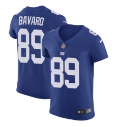 Nike Giants #89 Mark Bavaro Royal Blue Team Color Mens Stitched NFL Vapor Untouchable Elite Jersey
