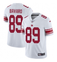 Nike Giants #89 Mark Bavaro White Mens Stitched NFL Vapor Untouchable Limited Jersey