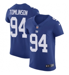 Nike Giants #94 Dalvin Tomlinson Royal Blue Team Color Mens Stitched NFL Vapor Untouchable Elite Jersey