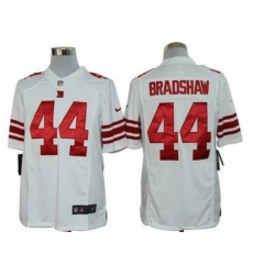 Nike New York Giants 44 Ahmad Bradshaw White Limited NFL Jersey
