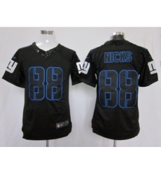 Nike New York Giants 88 Hakeem Nicks black Limited Impact NFL Jersey