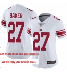 Giants 27 Deandre Baker White Women Stitched Football Vapor Untouchable Limited Jersey