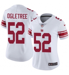 Nike Giants #52 Alec Ogletree White Womens Stitched NFL Vapor Untouchable Limited Jersey