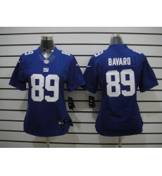 Women NEW NFL New York Giants 89 Bavado Blue Jerseys