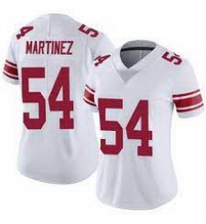 Women Nike New York Giants 54 Blake Martinez White Stitched Jersey